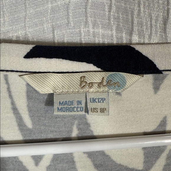 Boden‎ 'Navy Willow' Wrap Dress size 8 petite - Picture 4 of 10